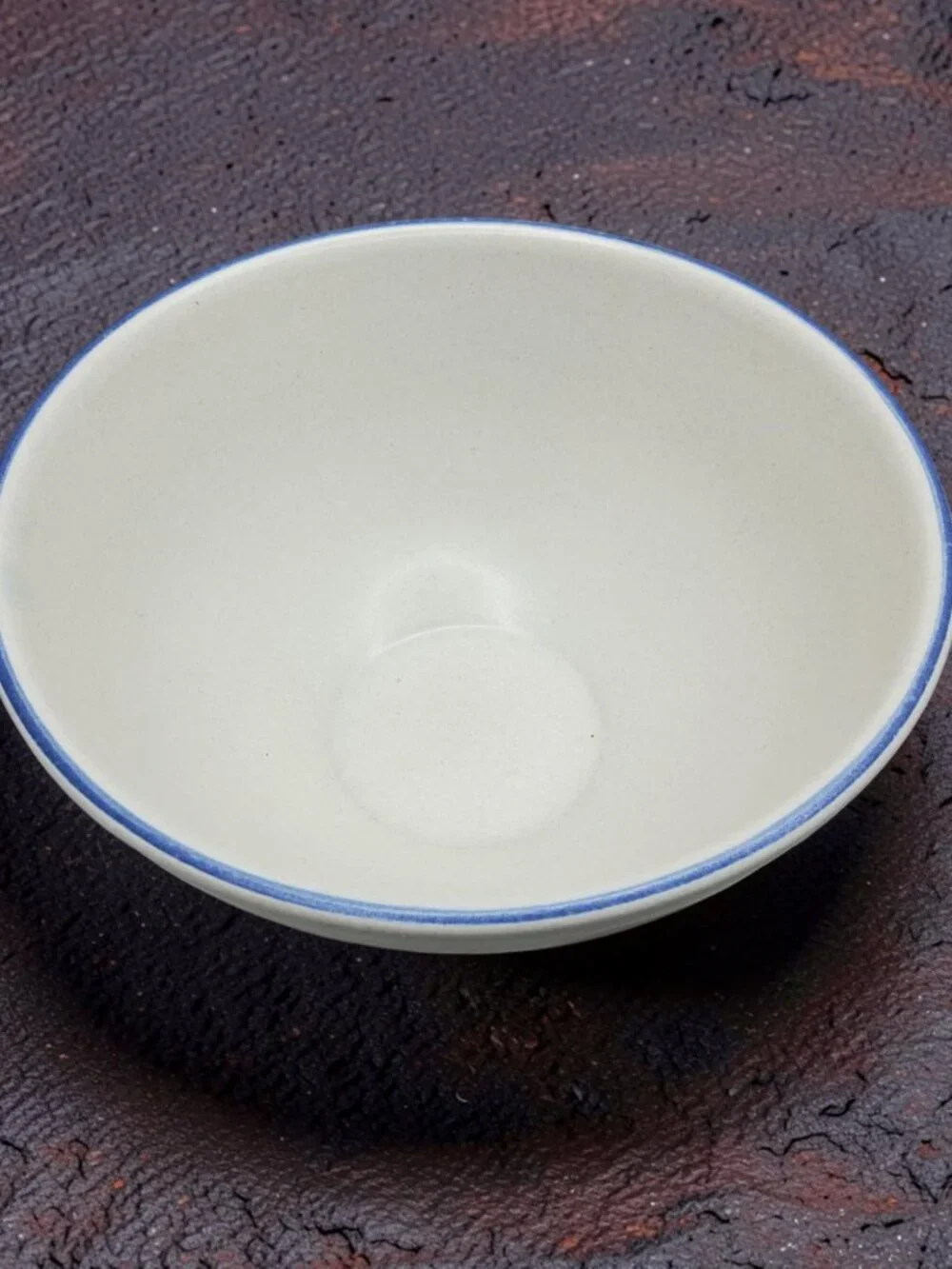 vintage 1960s-70s platzgraff yorktowne stoneware mixing bowl